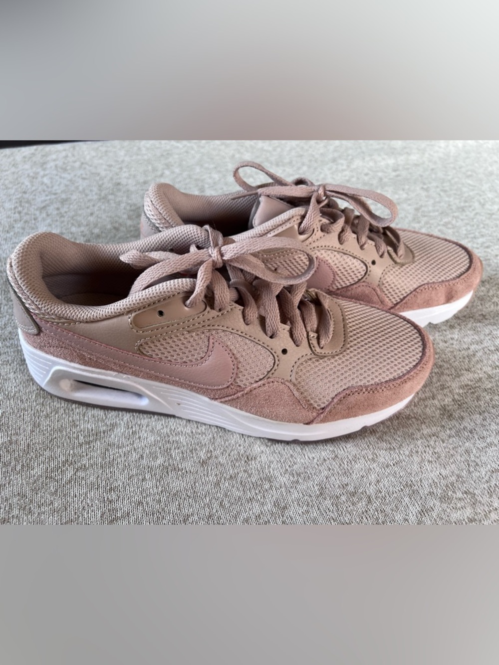 Nike Women’s Dusty Pink Mesh & Suede Sneakers